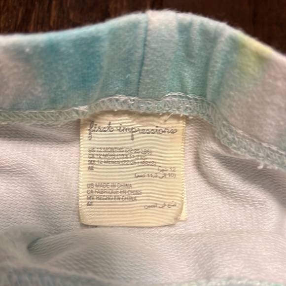 First impressions Gender Neutral Tie Dyed Two Piece outfit! - Picture 7 of 8